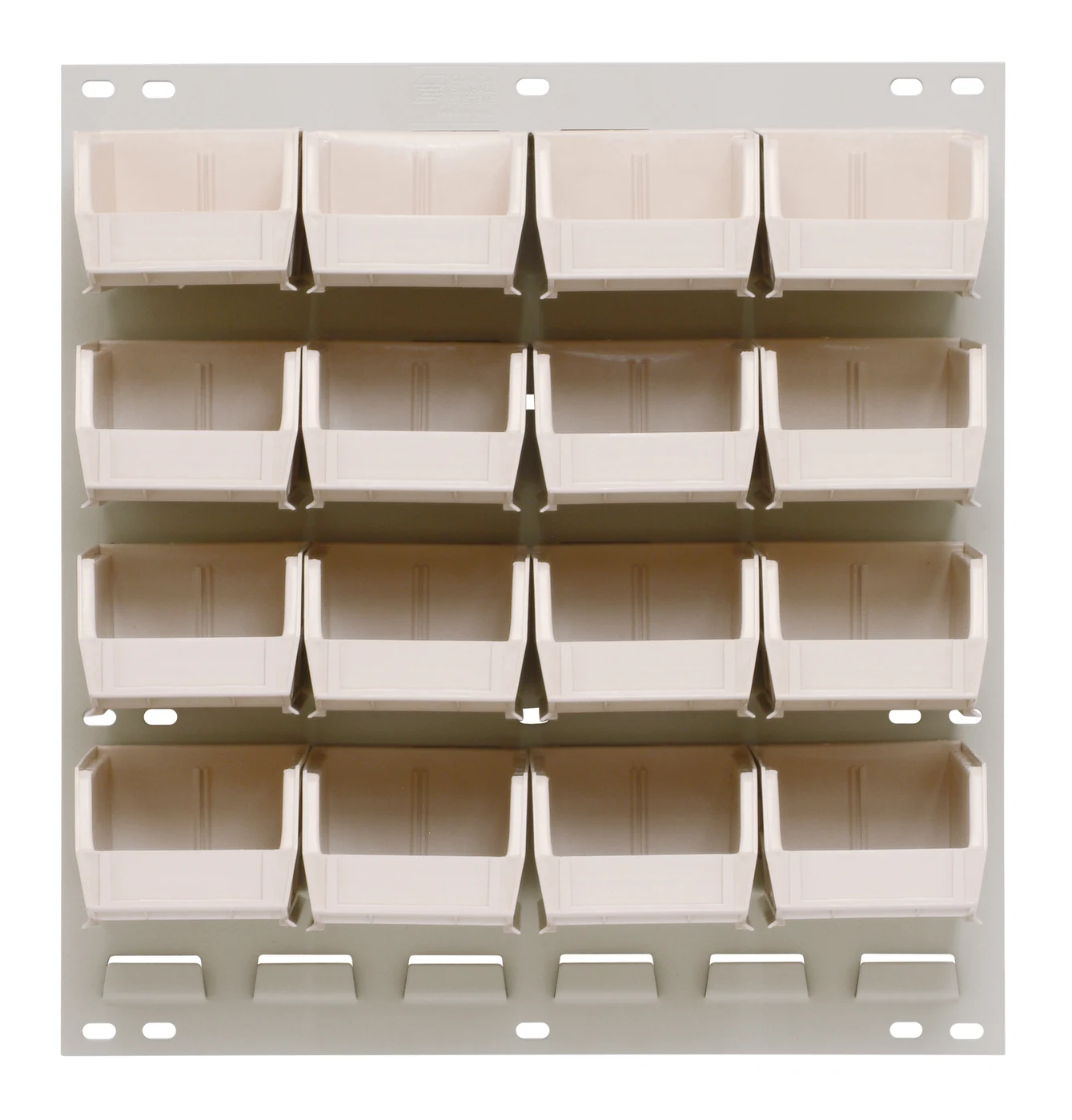 Quantum QLP-1819HC-220-16IV Wall Mounted Louvered Panel, 18"L x 8"D x 19"H, 175 lb capacity, Oyster White