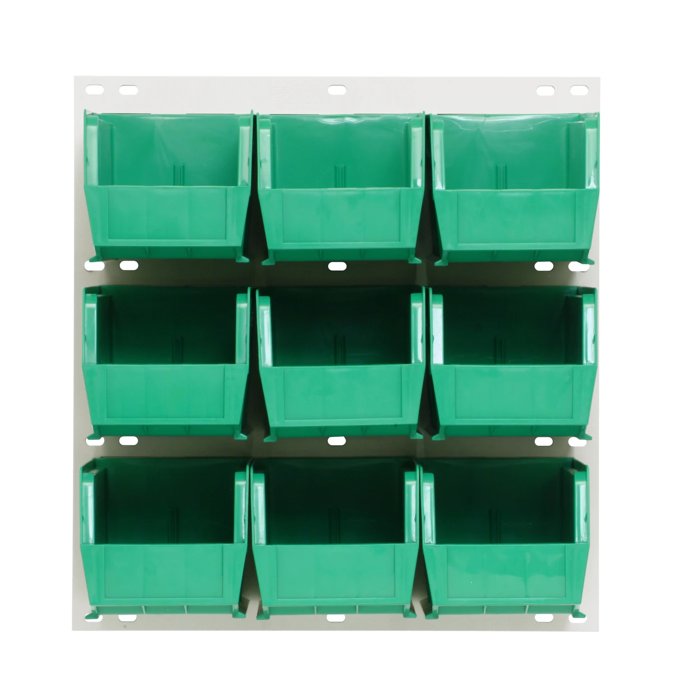 Quantum QLP-1819HC-230-9GN Wall Mounted Louvered Panel, 18"L x 11"D x 19"H, 175 lb capacity, Oyster White