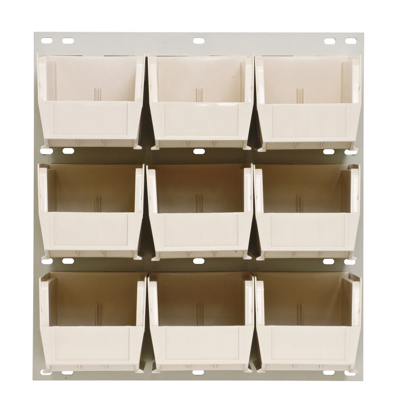 Quantum QLP-1819HC-230-9IV Wall Mounted Louvered Panel, 18"L x 11"D x 19"H, 175 lb capacity, Oyster White