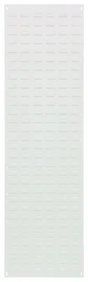 Quantum QLP-1861HC Wall Mounted Louvered Panel, 18"L x 61"H, 500 lb capacity, Oyster White