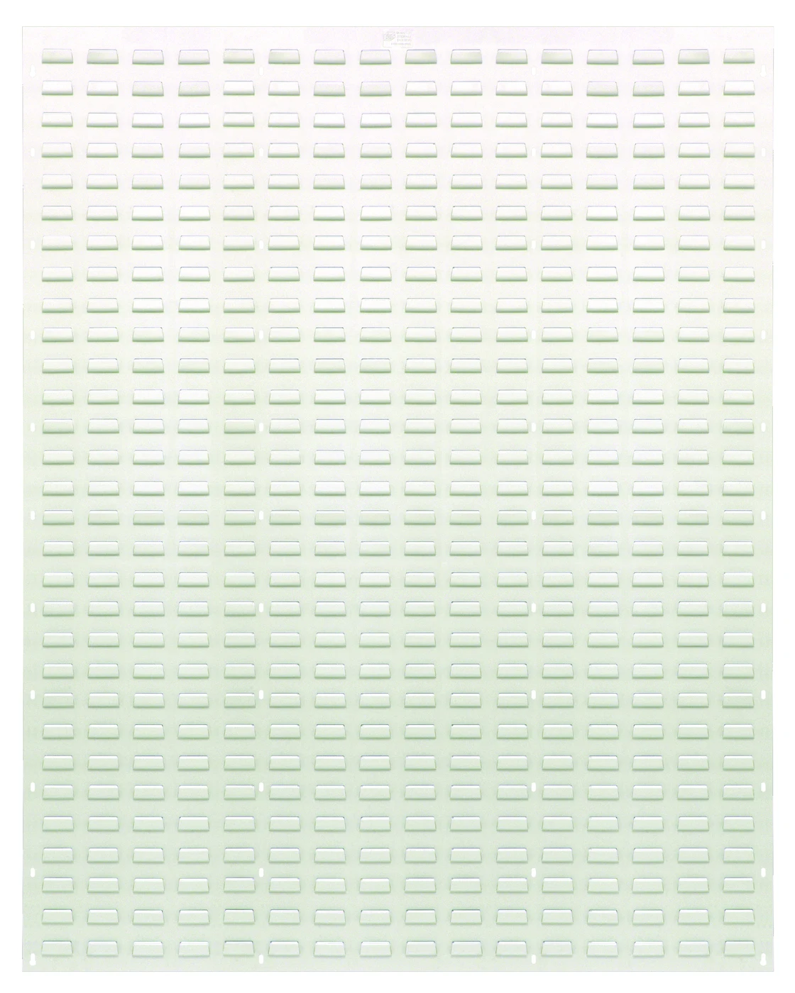 Quantum QLP-4861HC Wall Mounted Louvered Panel, 48"L x 61"H, 1000 lb capacity, Oyster White