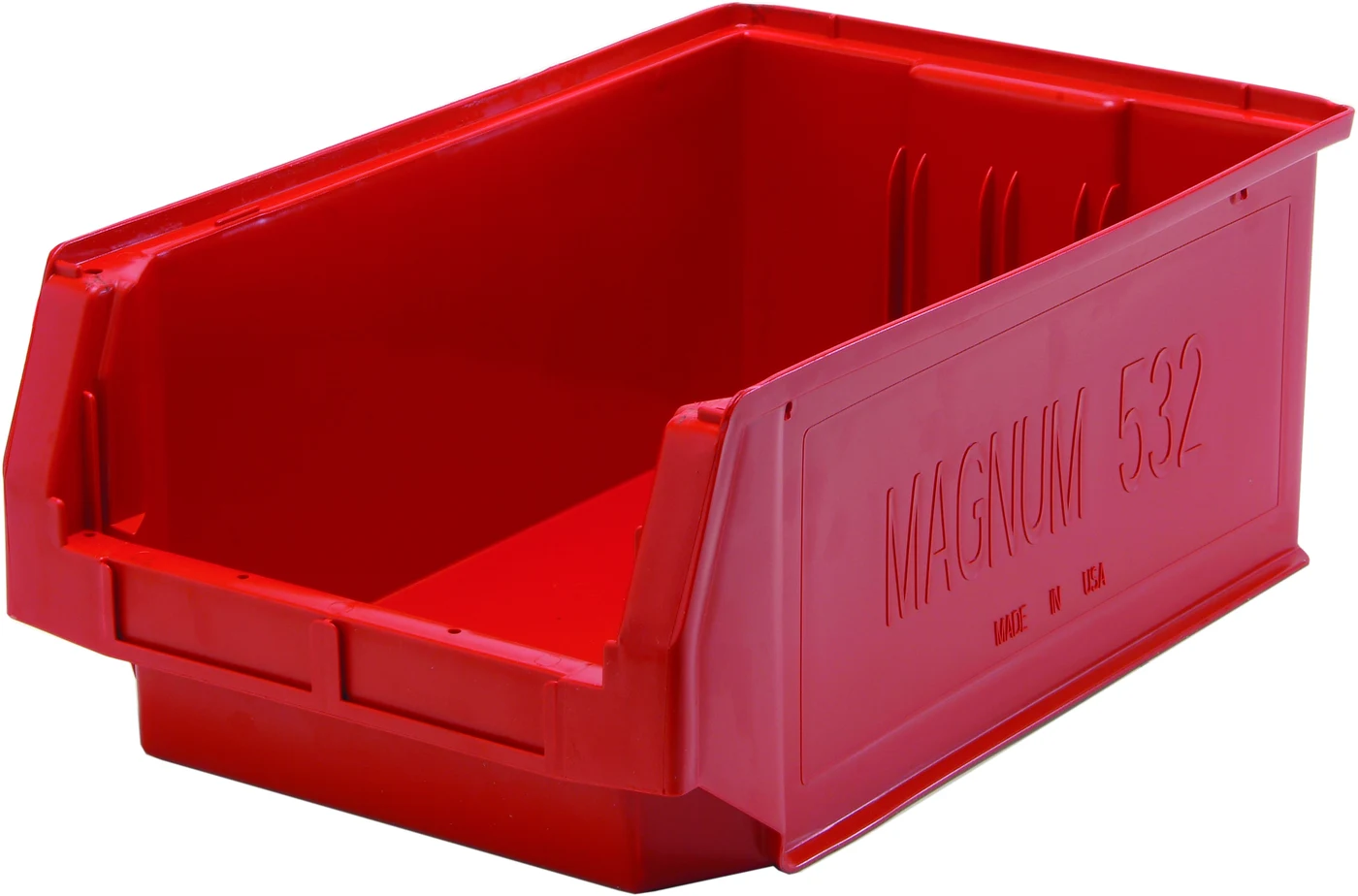 Quantum QMS532RDNB Magnum Bin, 19-3/4"L x 12-3/8"W x 7-7/8"H, 150 lb capacity, Red