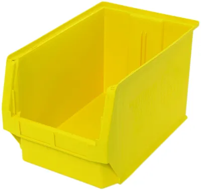 Quantum QMS533YLNB Magnum Bin, 19-3/4"L x 12-3/8"W x 11-7/8"H, 150 lb capacity, Yellow