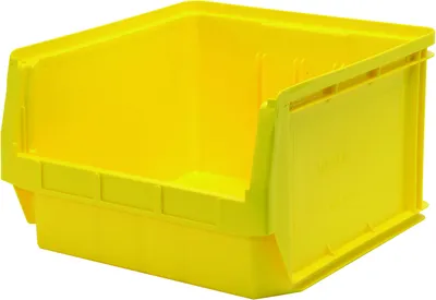 Quantum QMS543YL Magnum Bin, 19-3/4"L x 18-3/8"W x 11-7/8"H, 150 lb capacity, Yellow