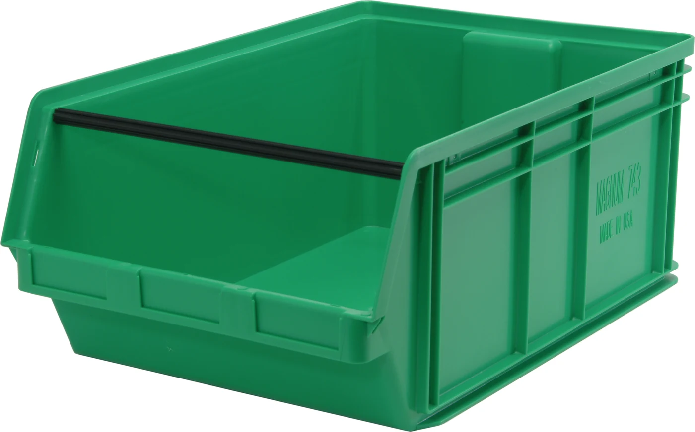 Quantum QMS743GN Magnum Bin, 29"L x 18-3/8"W x 11-7/8"H, 150 lb capacity, Green