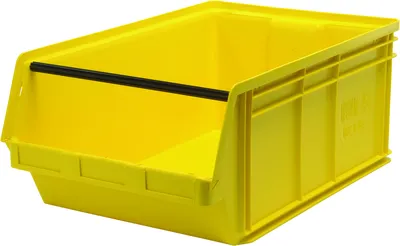 Quantum QMS743YL Magnum Bin, 29"L x 18-3/8"W x 11-7/8"H, 150 lb capacity, Yellow
