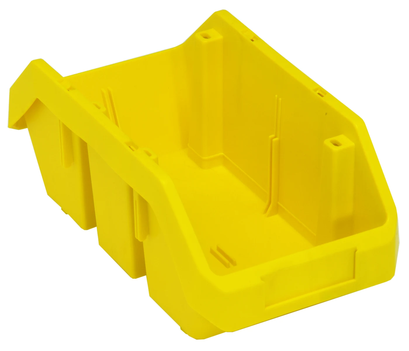 Quantum QP1265YLCS QuickPick Bin, 12-1/2"L x 6-5/8"W x 5"H, Yellow, Case of 20
