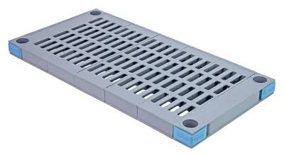 Quantum QP1824VS Millenia Shelf, 24"W x 18"D, 1000 lb capacity, Gray