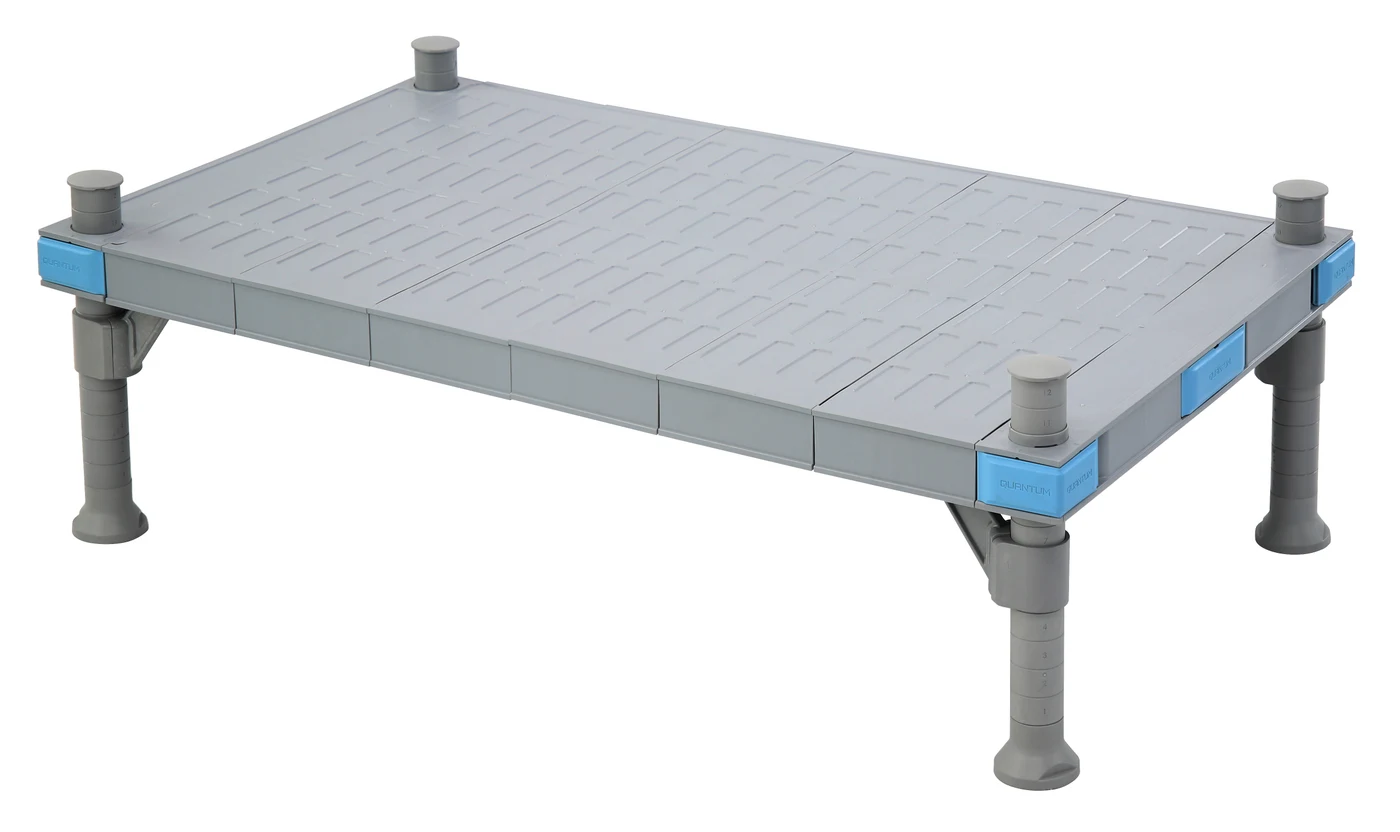 Quantum QP244814SP Millenia Platform Rack, 48"W x 24"D x 14"H, 1000 lb capacity, Gray