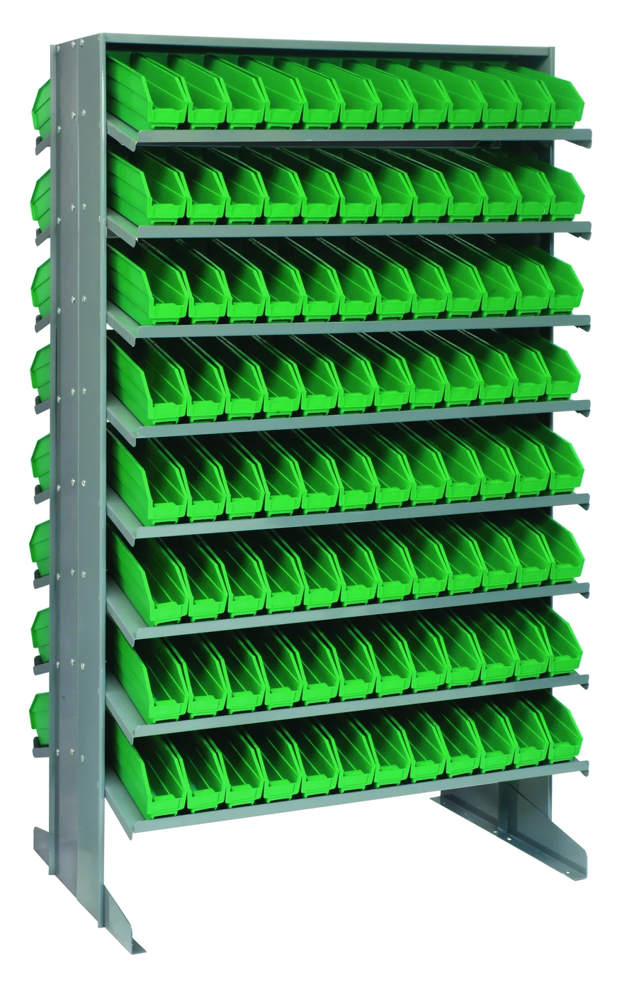 Quantum QPRD-100GN Pick Rack, 24"L x 36"W x 60"H, 800 lb capacity, Gray