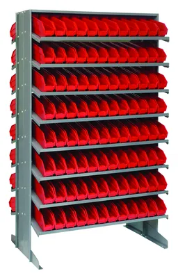 Quantum QPRD-100RD Pick Rack, 24"L x 36"W x 60"H, 800 lb capacity, Gray
