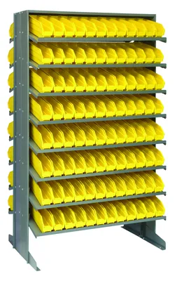 Quantum QPRD-100YL Pick Rack, 24"L x 36"W x 60"H, 800 lb capacity, Gray