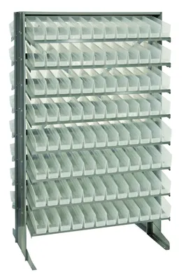 Quantum QPRD-100CL Pick Rack, 24"L x 36"W x 60"H, 800 lb capacity, Gray