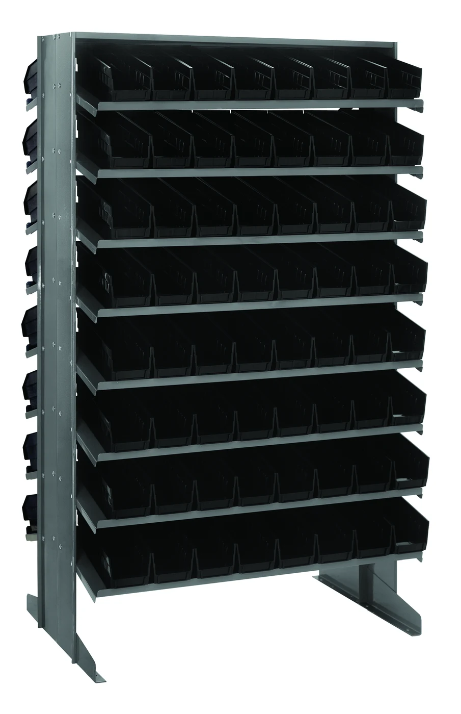 Quantum QPRD-101BK Pick Rack, 24"L x 36"W x 60"H, 800 lb capacity, Gray
