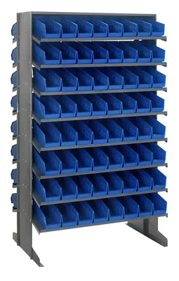 Quantum QPRD-101BL Pick Rack, 24"L x 36"W x 60"H, 800 lb capacity, Gray