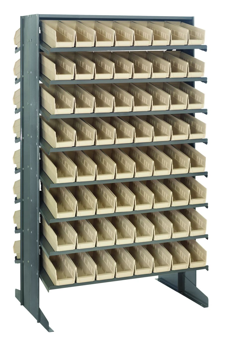 Quantum QPRD-101IV Pick Rack, 24"L x 36"W x 60"H, 800 lb capacity, Gray