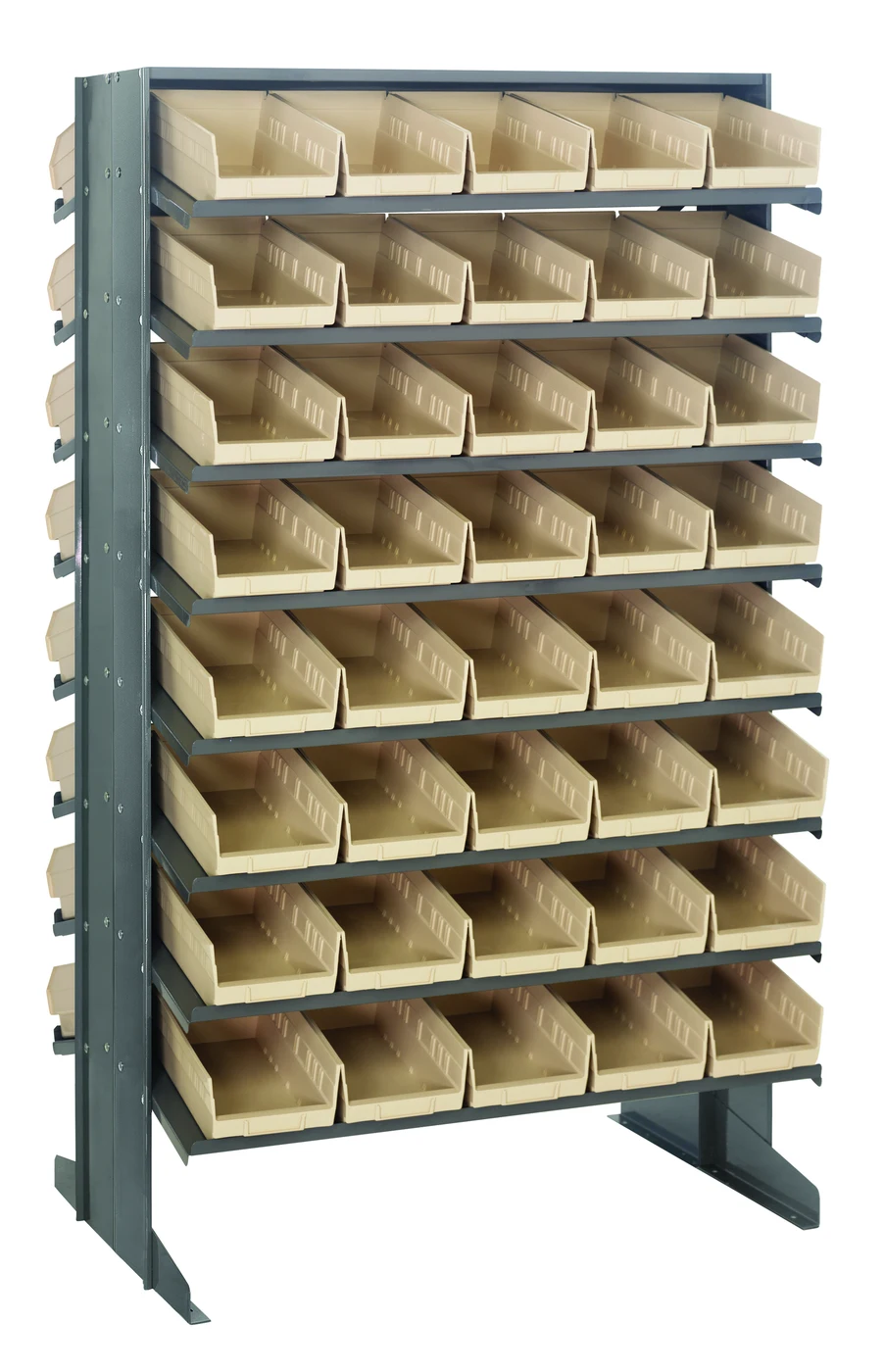 Quantum QPRD-102IV Pick Rack, 24"L x 36"W x 60"H, 800 lb capacity, Gray