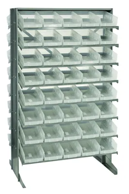 Quantum QPRD-102CL Pick Rack, 24"L x 36"W x 60"H, 800 lb capacity, Gray