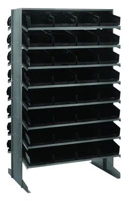 Quantum QPRD-107BK Pick Rack, 24"L x 36"W x 60"H, 800 lb capacity, Gray