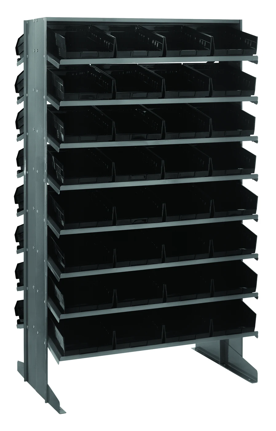 Quantum QPRD-107BK Pick Rack, 24"L x 36"W x 60"H, 800 lb capacity, Gray