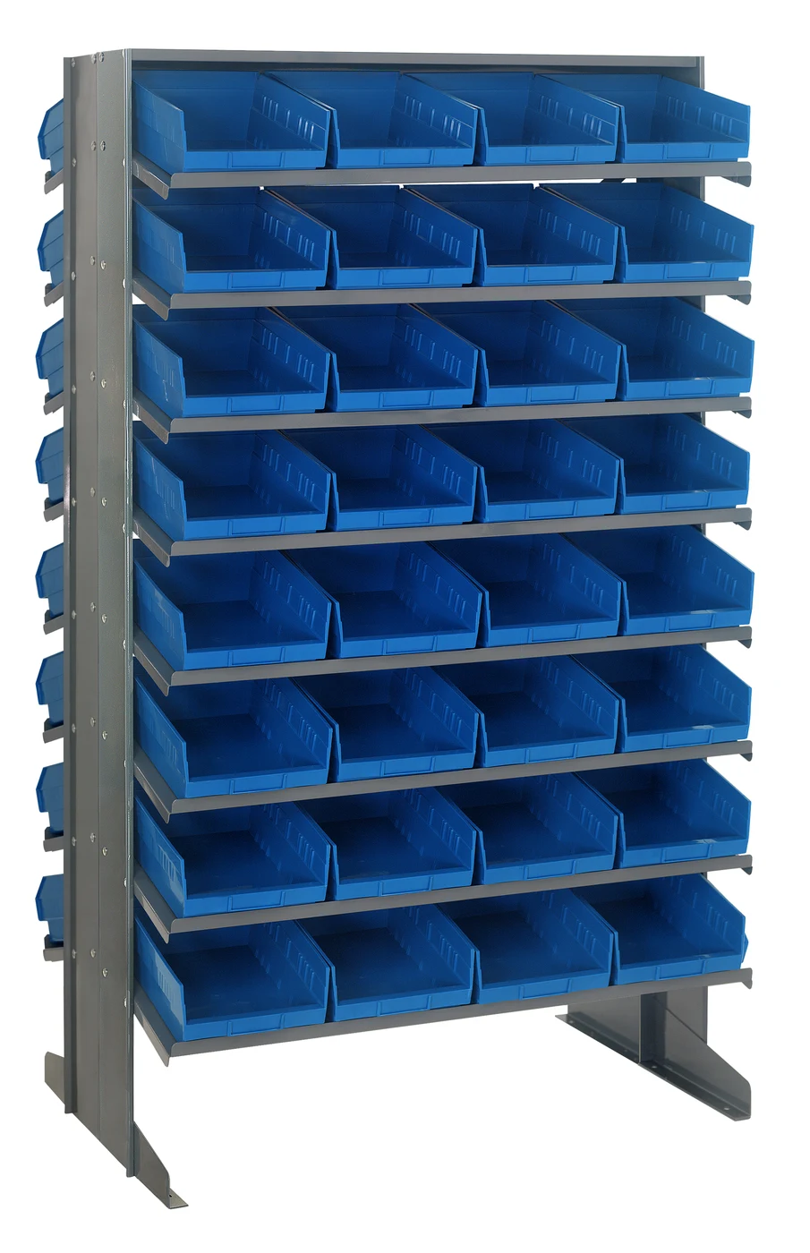 Quantum QPRD-107BL Pick Rack, 24"L x 36"W x 60"H, 800 lb capacity, Gray