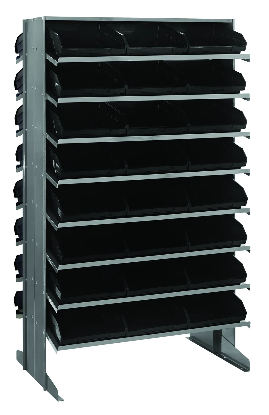 Quantum QPRD-109BK Pick Rack, 24"L x 36"W x 60"H, 800 lb capacity, Gray