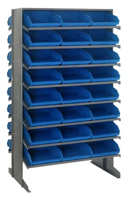 Quantum QPRD-109BL Pick Rack, 24"L x 36"W x 60"H, 800 lb capacity, Gray