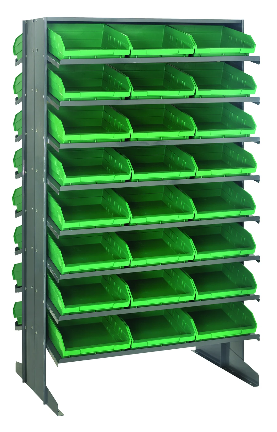 Quantum QPRD-109GN Pick Rack, 24"L x 36"W x 60"H, 800 lb capacity, Gray