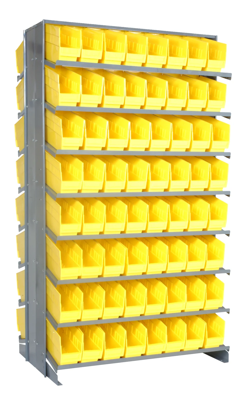 Quantum QPRD-201YL Pick Rack, 24"L x 36"W x 63-1/2"H, 800 lb capacity, Gray
