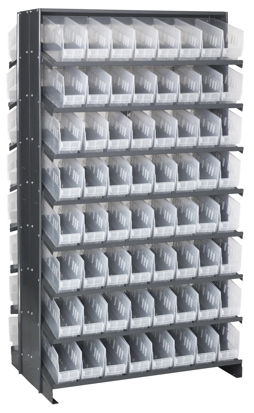 Quantum QPRD-201CL Pick Rack, 24"L x 36"W x 63-1/2"H, 800 lb capacity, Gray