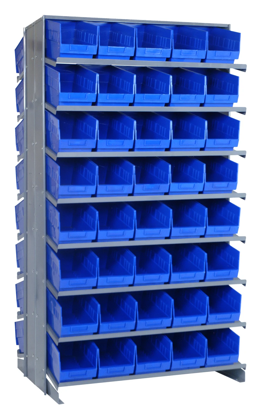 Quantum QPRD-202BL Pick Rack, 24"L x 36"W x 63-1/2"H, 800 lb capacity, Gray