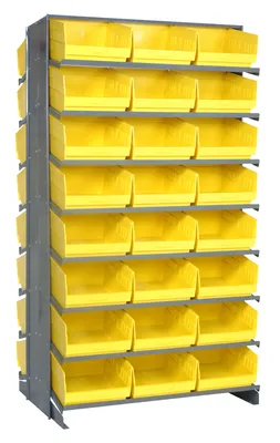 Quantum QPRD-209YL Pick Rack, 24"L x 36"W x 63-1/2"H, 800 lb capacity, Gray