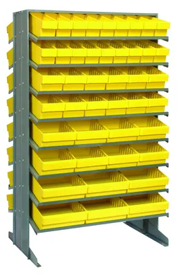 Quantum QPRD-5678YL Pick Rack, 24"L x 36"W x 60"H, 800 lb capacity, Gray