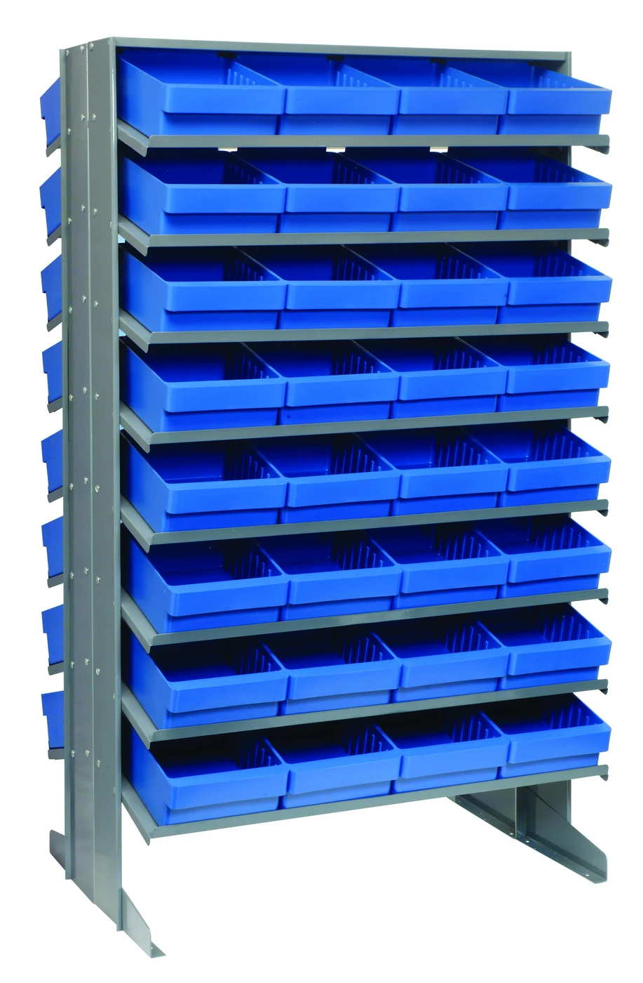 Quantum QPRD-701BL Pick Rack, 24"L x 36"W x 60"H, 800 lb capacity, Gray