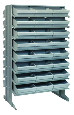 Quantum QPRD-801GY Pick Rack, 24"L x 36"W x 60"H, 800 lb capacity, Gray