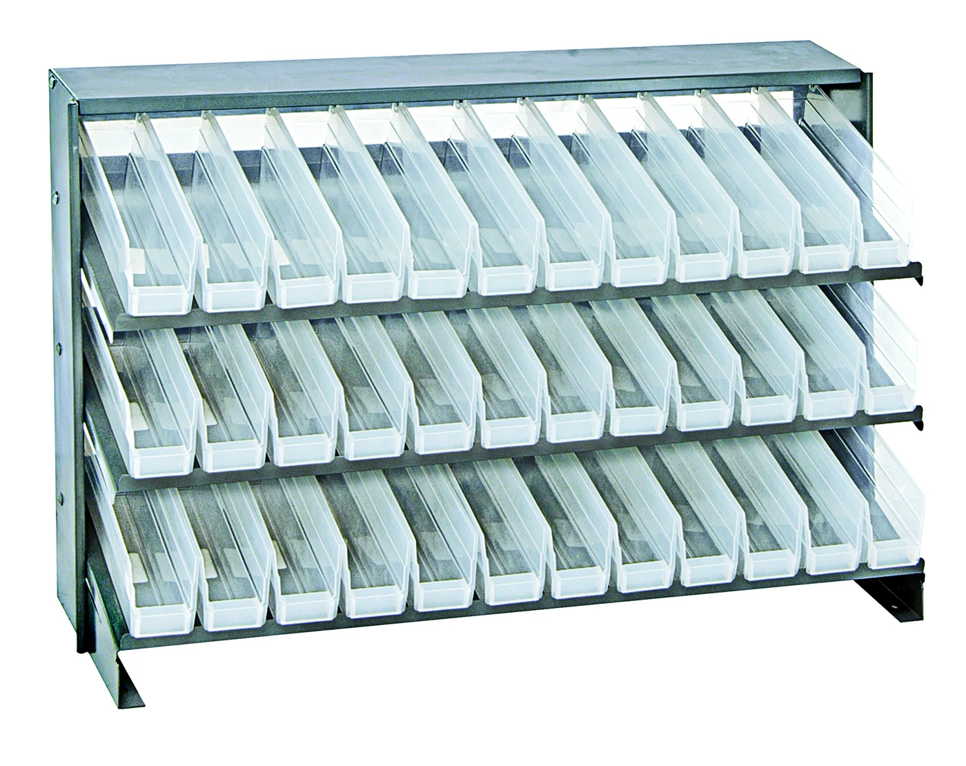 Quantum QPRHA-100CL Pick Rack, 12-1/2"L x 36"W x 23"H, 250 lb capacity, Gray