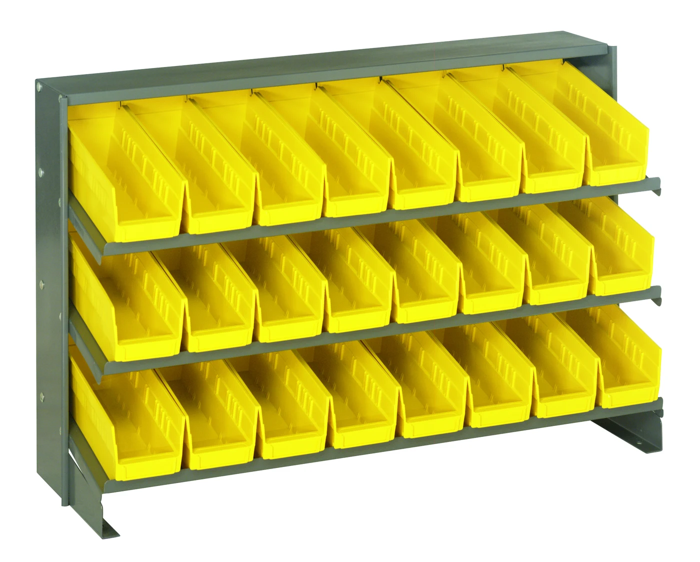 Quantum QPRHA-101YL Pick Rack, 12-1/2"L x 36"W x 23"H, 250 lb capacity, Gray