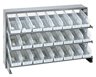 Quantum QPRHA-101CL Pick Rack, 12-1/2"L x 36"W x 23"H, 250 lb capacity, Gray