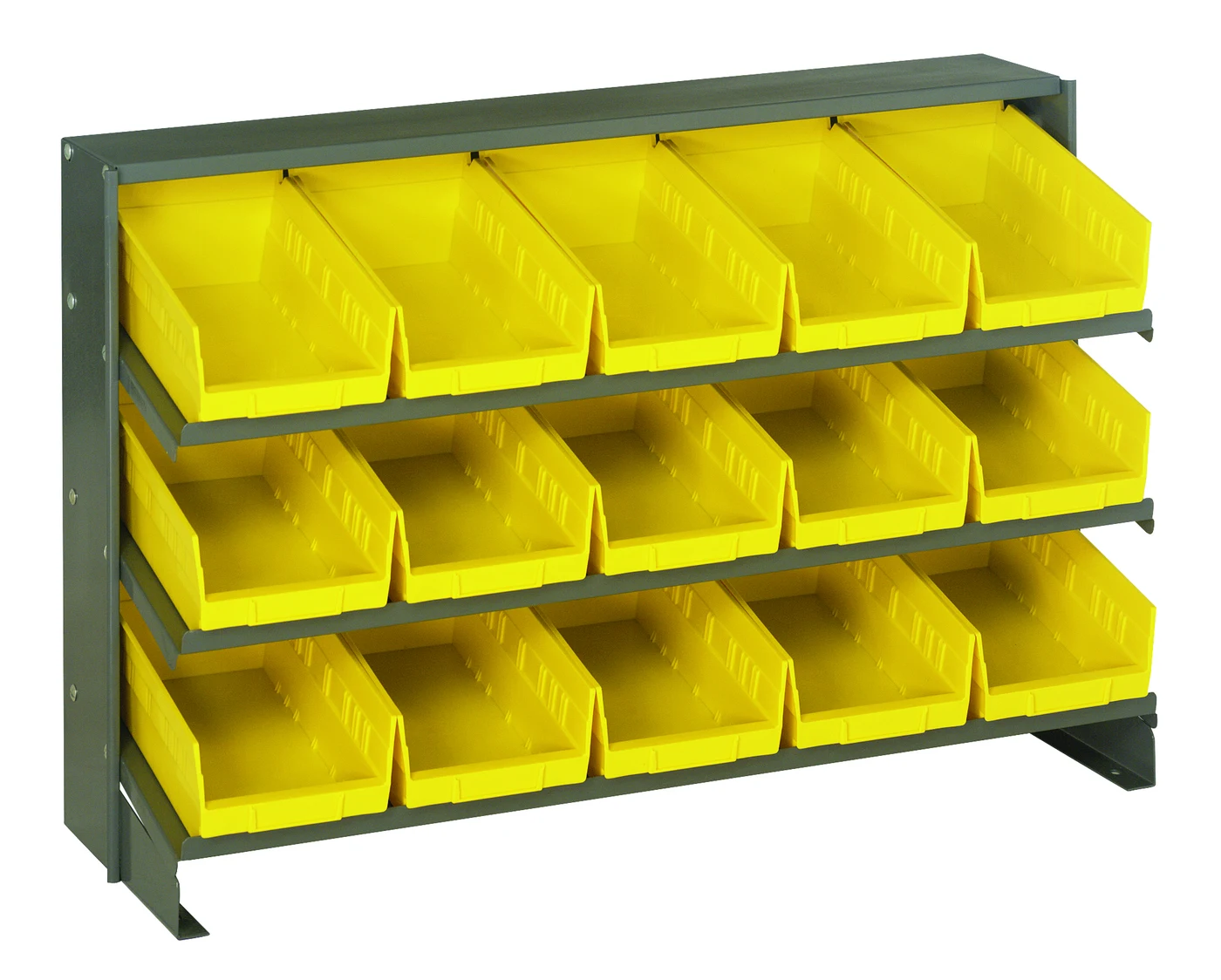 Quantum QPRHA-102YL Pick Rack, 12-1/2"L x 36"W x 23"H, 250 lb capacity, Gray
