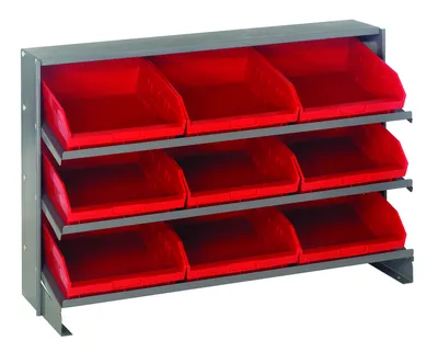 Quantum QPRHA-109RD Pick Rack, 12-1/2"L x 36"W x 23"H, 250 lb capacity, Gray