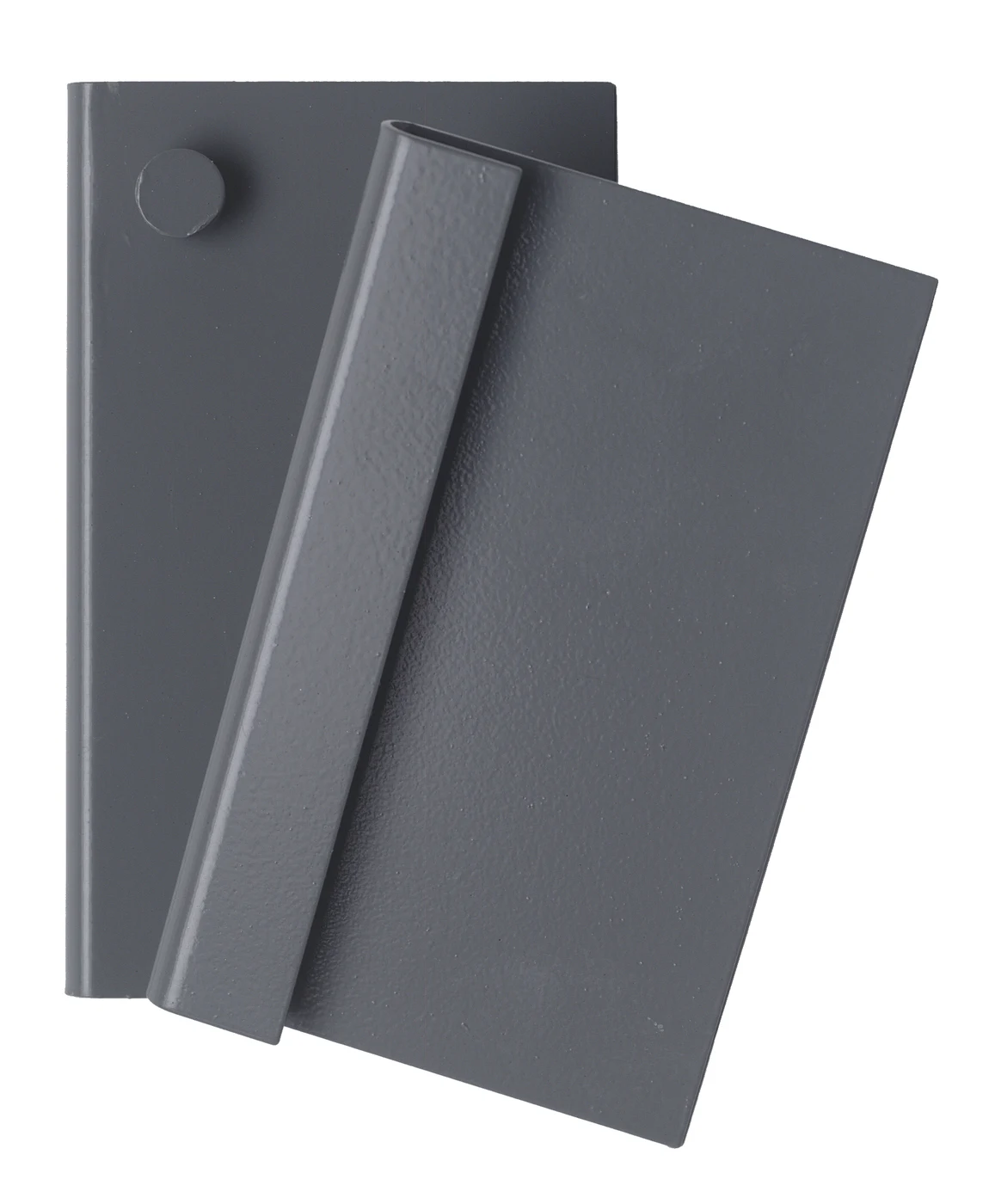 Quantum QTB-LP-BKTGY Louvered Panel Bracket for QTB Tip Out Bins (1 Pair), Gray