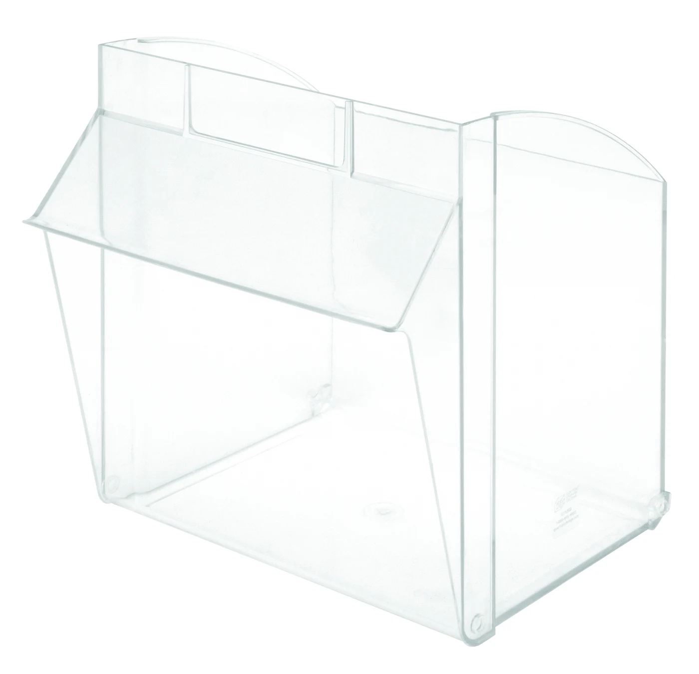 Quantum QTB301CUP Tip Out Bin, Crystal