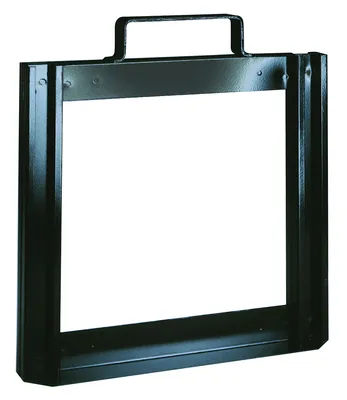 Quantum QTF320 Tip Out Bin Portable Frame, 24"W x 14"H, Black
