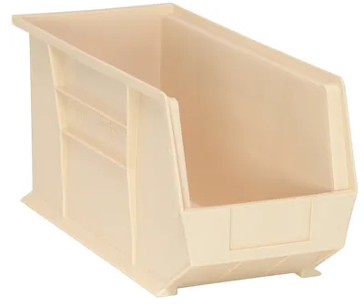 Quantum QUS265IVNB Stack & Hang Bin, 8-1/4"W x 18"D x 9"H, 65 lb capacity, Ivory