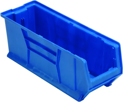 Quantum QUS951BLCS Hulk 24" Container, 23-7/8"L x 8-1/4"W x 9"H, Blue, Case of 6