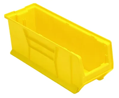 Quantum QUS951YLCS Hulk 24" Container, 23-7/8"L x 8-1/4"W x 9"H, Yellow, Case of 6