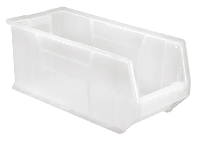 Quantum QUS953CLCS Hulk 24" Container, 23-7/8"L x 11"W x 10"H, Clear, Case of 4