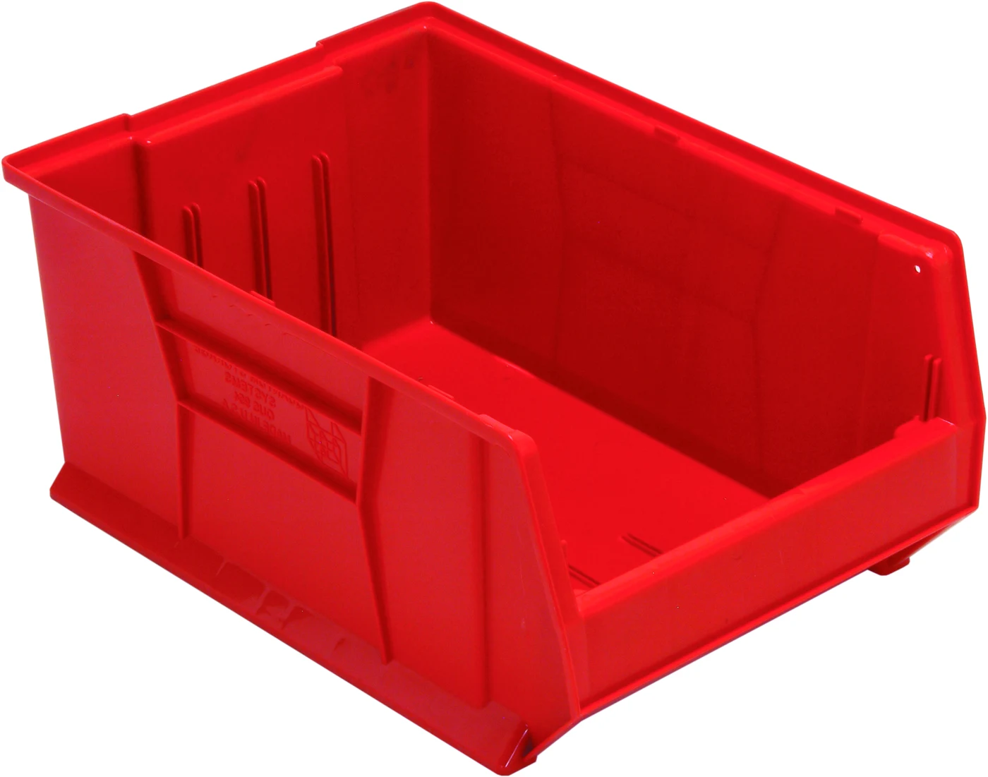 Quantum QUS954RDNB Hulk 24" Container, 23-7/8"L x 16-1/2"W x 11"H, Red