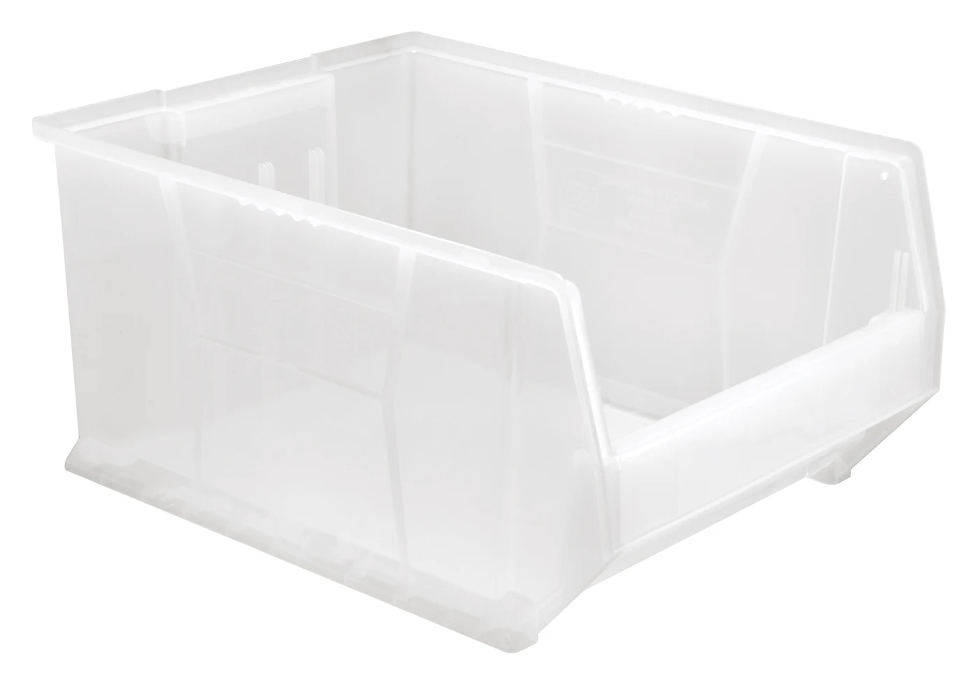 Quantum QUS955CL Hulk 24" Container, 23-7/8"L x 18-1/4"W x 12"H, Clear