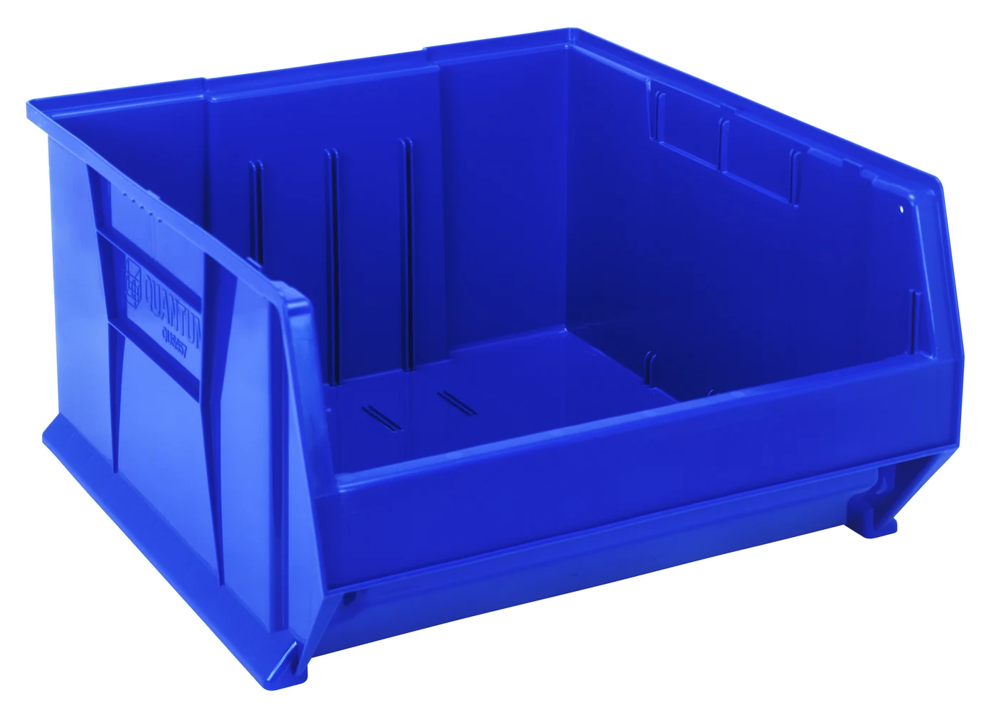 Quantum QUS957BL Hulk 24" Container, 23-7/8"L x 22-1/2"W x 12"H, Blue